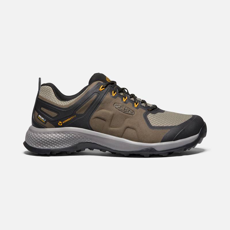 Keen Explore Waterproof Wanderschuhe Herren DE-60975 Canteen/Brindle - Keen Herrenschuhe Braun